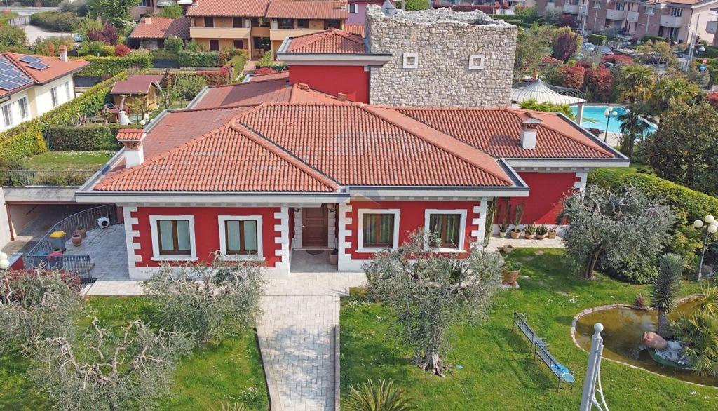 Private Luxury Villa With Pool Moniga del Garda Exterior photo